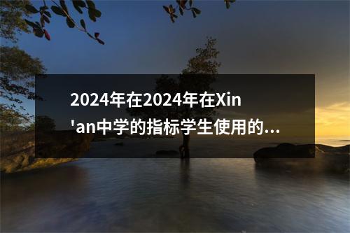 2024年在2024年在Xin'an中学的指标学生使用的使用比较
