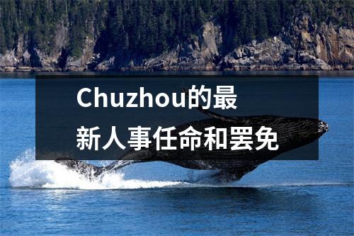 Chuzhou的最新人事任命和罢免