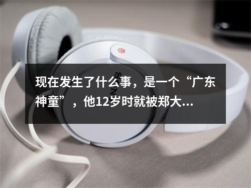 现在发生了什么事,是一个“广东神童”,他12岁时就被郑大学录取了?