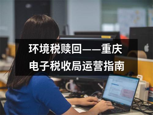 环境税赎回——重庆电子税收局运营指南