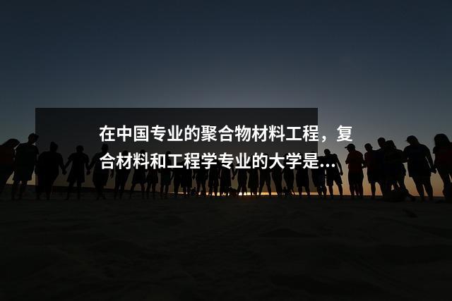在中国专业的聚合物材料工程,复合材料和工程学专业的大学是什么?